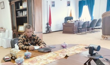 Pj Bupati Buton Hadiri Rakor Pilkada