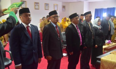 La Haruna Lantik Lima Pejabat Eselon II