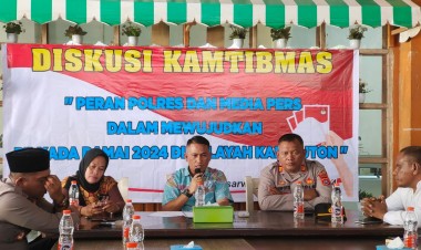 Polres Buton Harap Peran Media dalam Mewujudkan Pilkada Damai 2024