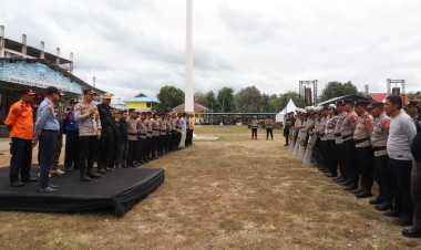 Amankan Pilkada Serentak 2024, Polres Buton Siagakan 1.003 Personel
