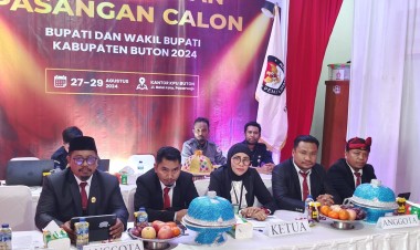 KPU Buton Ingatkan Pasangan Calon: Hindari Pendaftaran Injury Time, Persiapkan Dokumen dengan Cermat