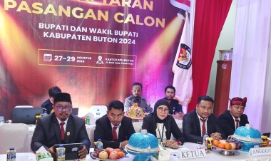 Pendaftaran Pilkada Buton Ditutup dengan Enam Pasang Bakal Calon