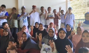 Sambangi Desa-Desa di Siotapina, Basiran Berkomitmen Perjuangkan Kesejahteraan Petani dan Nelayan