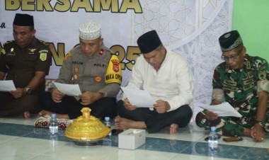 Sambut Tahun Baru 2025, Pemkab Buton Gelar Zikir dan Do'a
