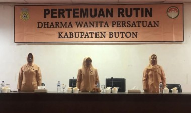 DWP Kabupaten Buton Gelar Pertemuan Rutin, Pererat Kebersamaan Anggota