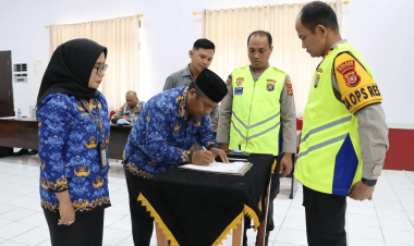 Pemkab Buton dan Polres Teken MoU Penerimaan Anggota Polri Terpadu 2025