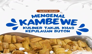 Kemendes PDT Pamerkan Kambewe, Kuliner Tradisional Buton untuk Buka Puasa