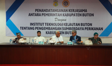 Pemkab Buton dan ITKB Sepakat Kembangkan Sumber Daya Perikanan