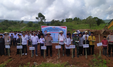 Polres dan Pemkab Buton Kolaborasi Tanam Jagung Dukung Ketahanan Pangan
