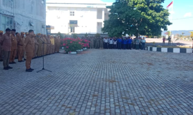 Bupati Buton Pimpin Apel Pagi, Tekankan Efisiensi Anggaran