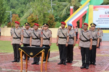 Kasat Reskrim dan Kasat Narkoba Polres Buton Resmi Berganti