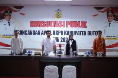 Buka Konsultasi Publik RKPD 2027, Bupati Buton Tekankan Penguatan SDM dan Tata Kelola Aset